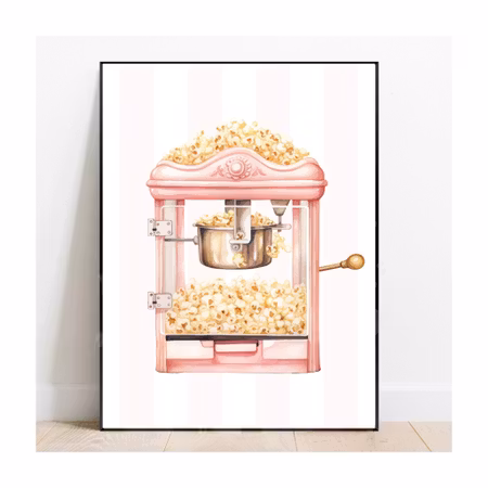 Poster popcorn