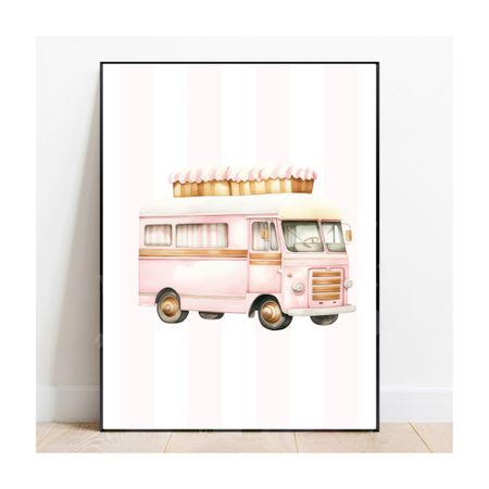 Poster rosa van