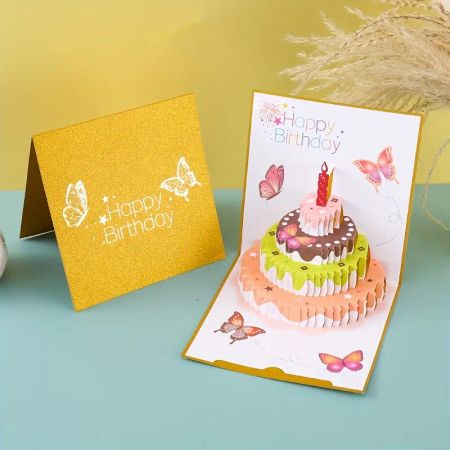 Gratulationskort pop-up kort
