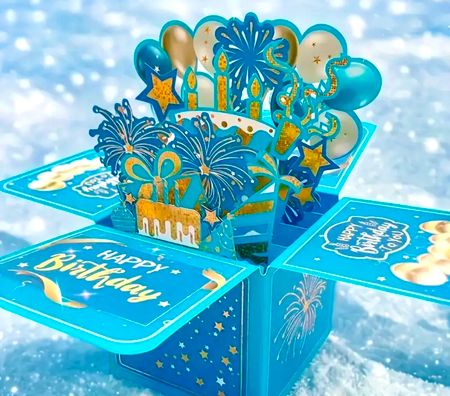 Gratulationskort pop-up kort