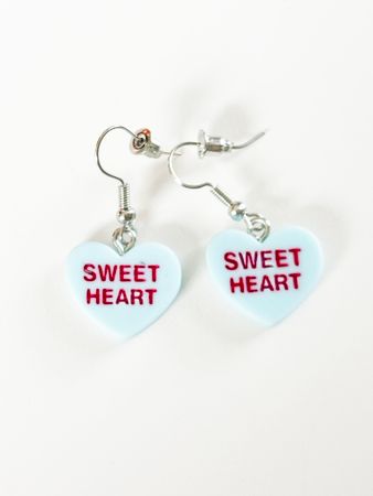 Örhängen hjärtan "sweet heart"