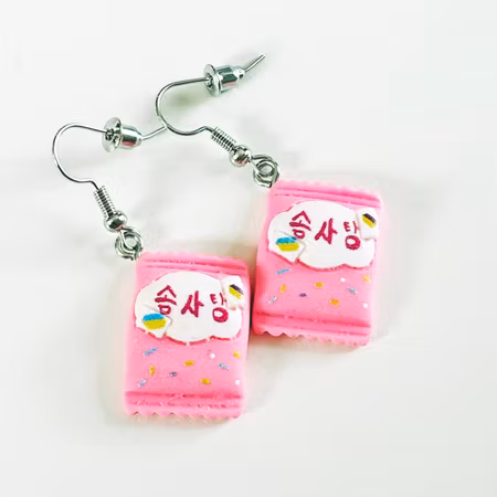 Örhängen godispåsar