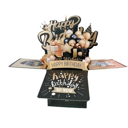 Gratulationskort pop-up kort