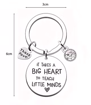 Present till skola och förskola - nyckelring
