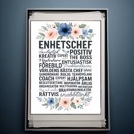 Poster, Enhetschef ♥