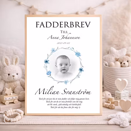 Fadderbrev Blåklinten