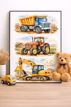 Barnposter – Poster till barnrum – Dekoration barn & ungdom – Boliboo