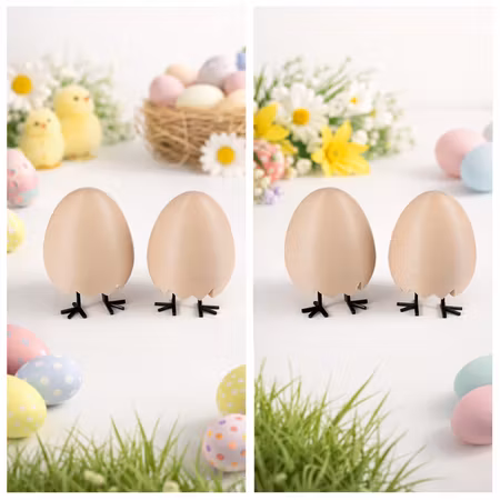 Påskägg med fötter - Påskdekoration - Stilren design - Boliboo