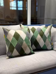 Kuddfodral  Harlequin – 45×55 cm | Remake Emmaboda