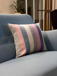 Kuddfodral – Randig – 45×45 cm | Remake Emmaboda
