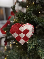 Juldekoration "Hjärta"