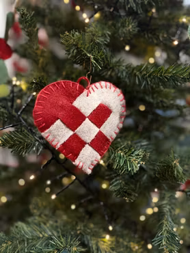 Juldekoration "Hjärta"