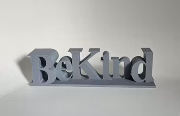 Be kind