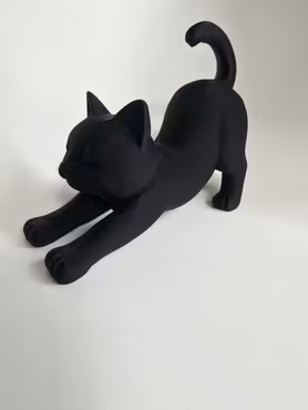 Stretchande katt