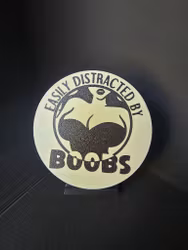Easily distracted by boobs