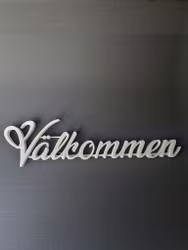 "Välkommen"