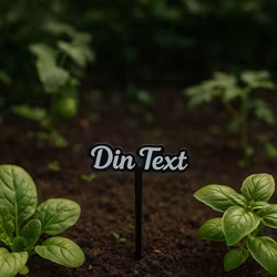Planteringsskylt välj din egen text
