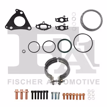 Mont Kit för Borgwanrer 10009900074 / 10009900167 / 10009900076 Mercedes Sprinter OM651DE22LA R2S Fabriksny Bytesturbo