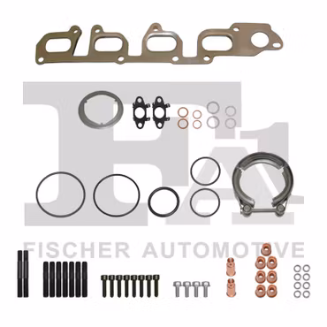Mont kit för 10009880098/10009930098 Borgwarner Turbo Kit T5 Transporter BiTurbo TDi CFCA Motorn (OE: 03L 145 715 J)