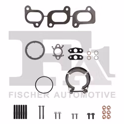 Mont kit för Borgwarner 16309980005 Audi, Seat, VW 1.4L Turbo
