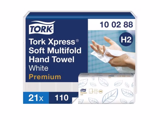 Handduk TORK Pre H2 Xpress 2310/fp