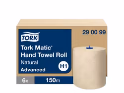 Handduk TORK Adv H1 natur 150m 6/fp