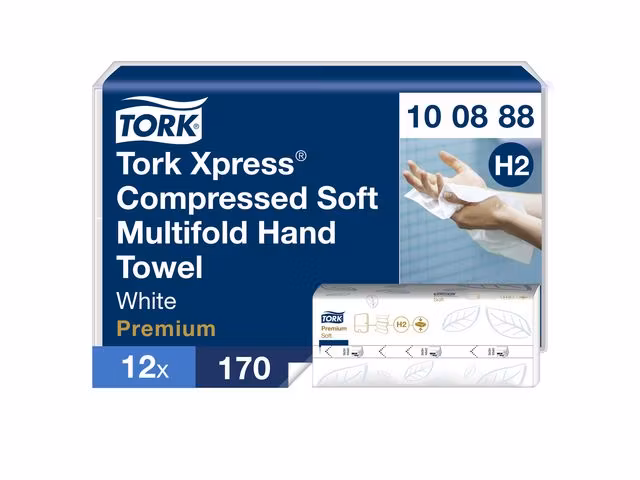 Handduk TORK Pre H2 Xpress Komp. 2040/fp