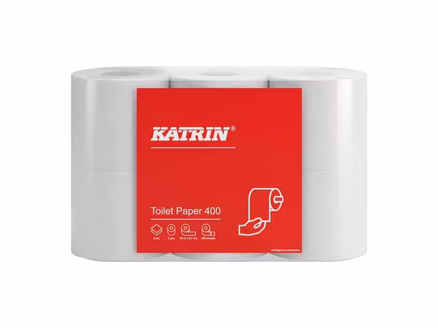 Toalettpapper KATRIN 400 42/fp