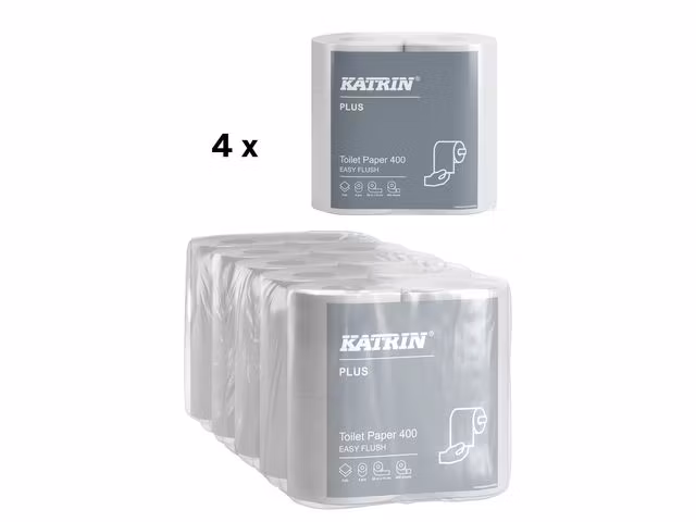 Toalettpapper KATRIN Plus 400 EF 20/fp
