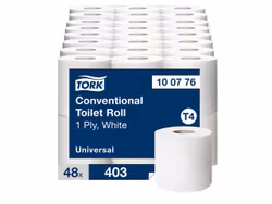 Toalettpapper TORK Uni T4 1-lag 48/fp
