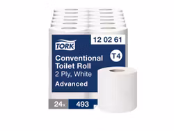 Toalettpapper TORK Adv T4 2-lag 24/fp