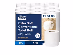 Toalettpapper TORK Pre T4 4-lag 42/KRT