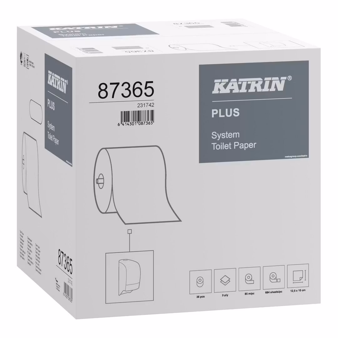 Toalettpapper KATRIN Plus System 36/fp