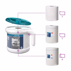Dispenser TORK Reflex Bärbar startpack