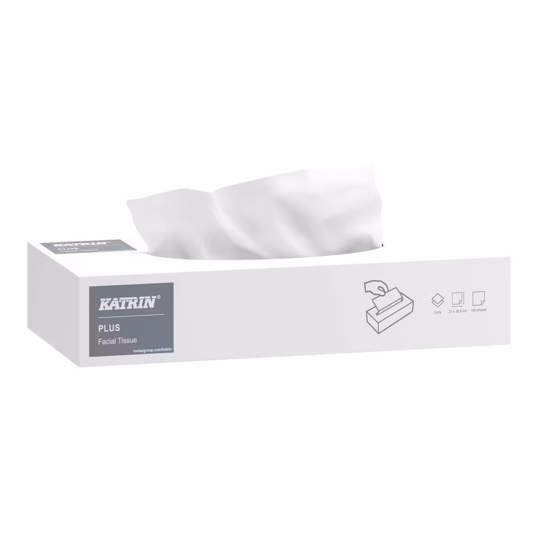 Ansiktsservett KATRIN Plus Facial 100/fp