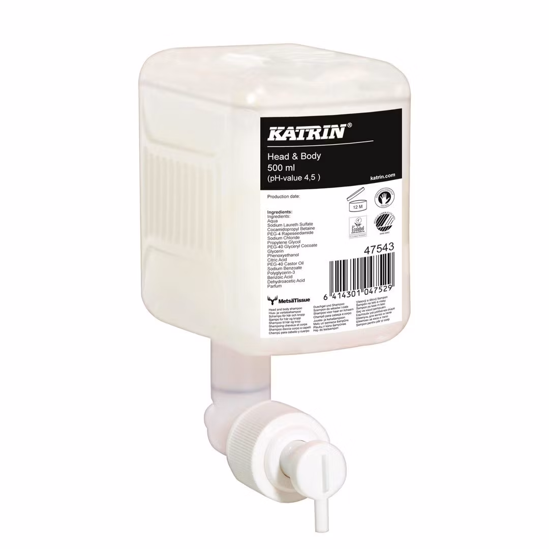 Duschtvål KATRIN Head & Body 500ml