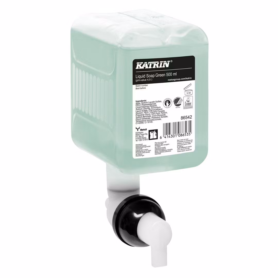 Tvål KATRIN Green 500ml 12/fp