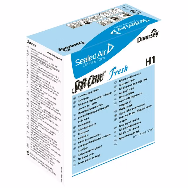 Tvål Soft Care Line Fresh H1 800ml  6/fp