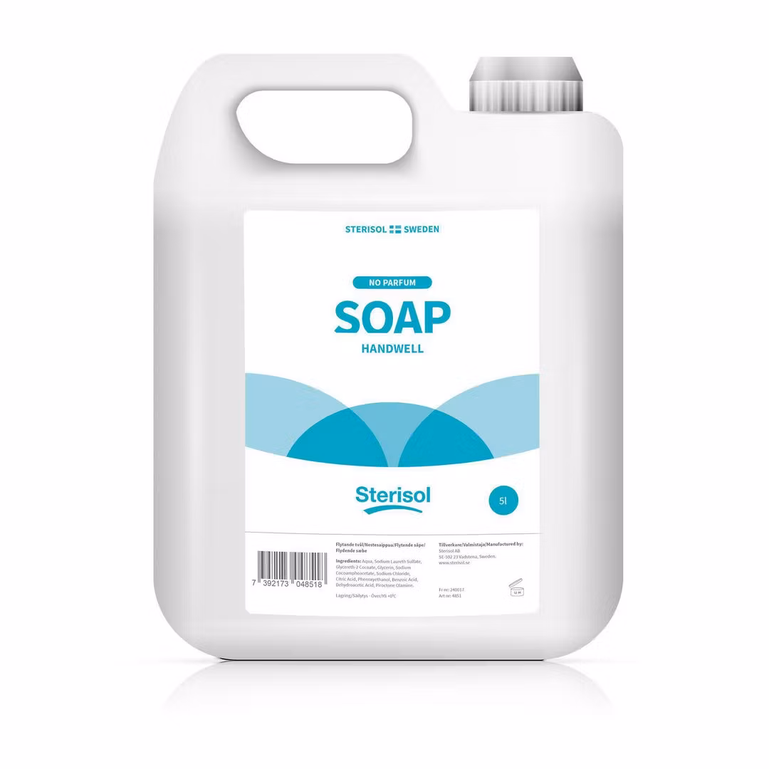 Tvål STERISOL SWEDEN Handwell oparf. 5L