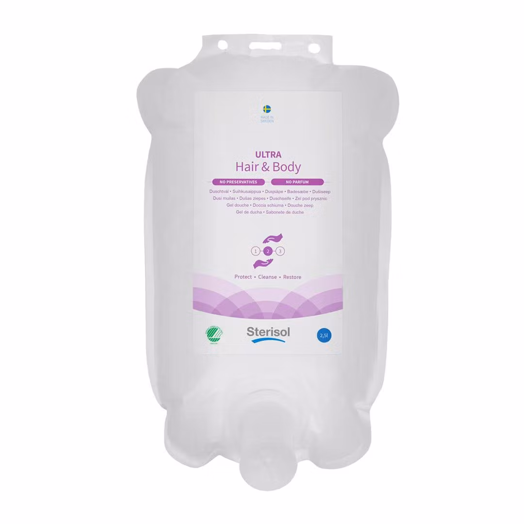 Duschtvål STERISOL Ultra Hair&Body 2,5L