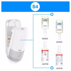 Dispenser TORK S4 Tvål rostfri