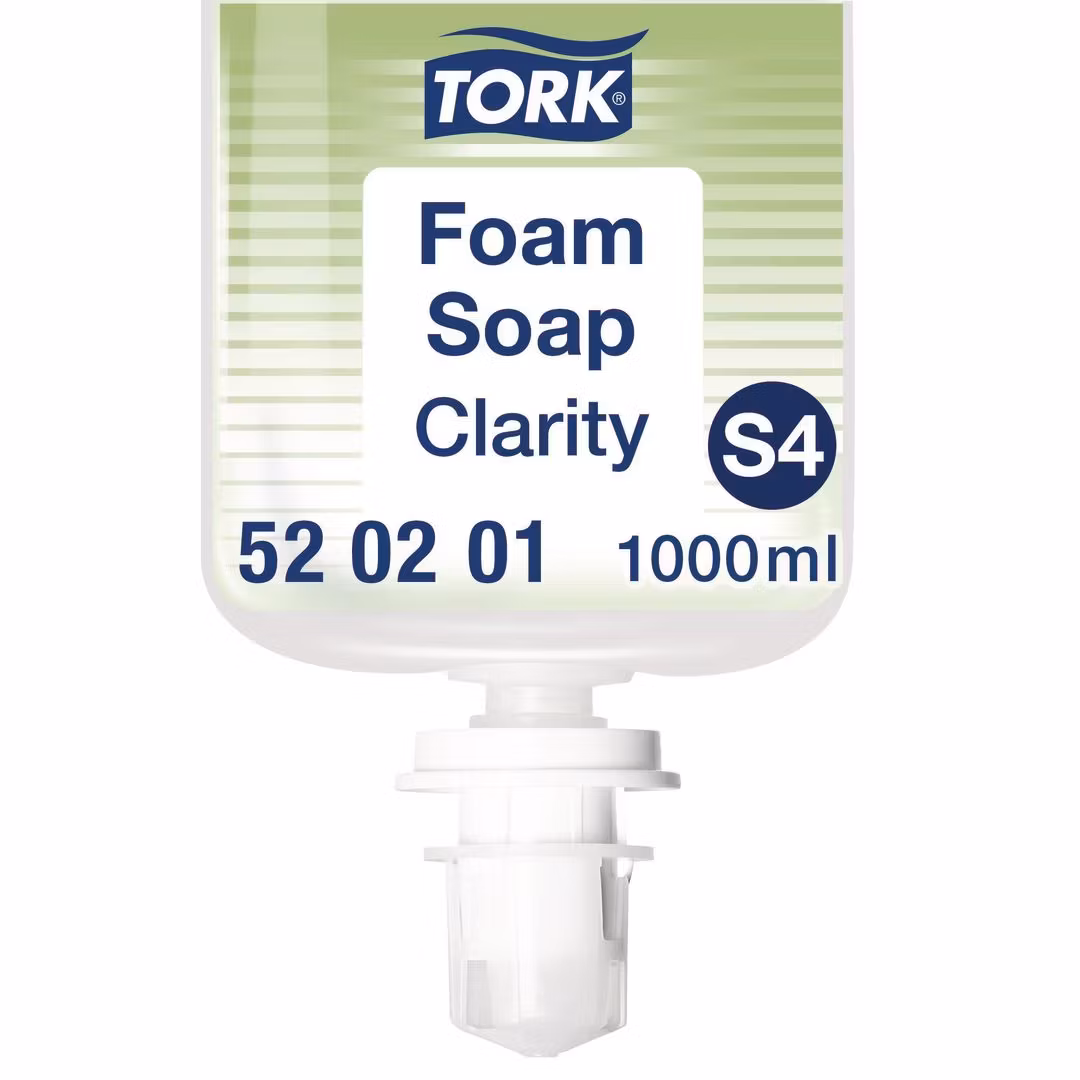 Skumtvål TORK S4 Clarity oparfymerad 1L