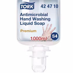 Tvål TORK S4 Antimikrobiell Flyt. 1L 6/fp
