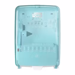 Dispenser TORK W6 Tvättstat. turkos/vit