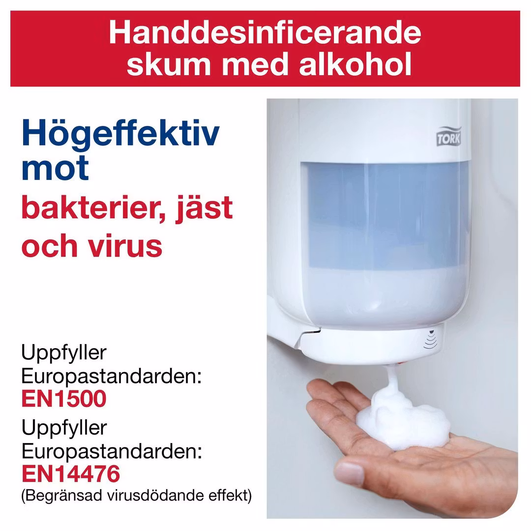 Handdesinfektion TORK S4 skum 950ml