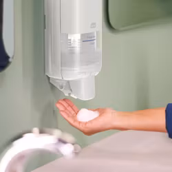 Dispenser TORK S4 tvål/handsprit vit