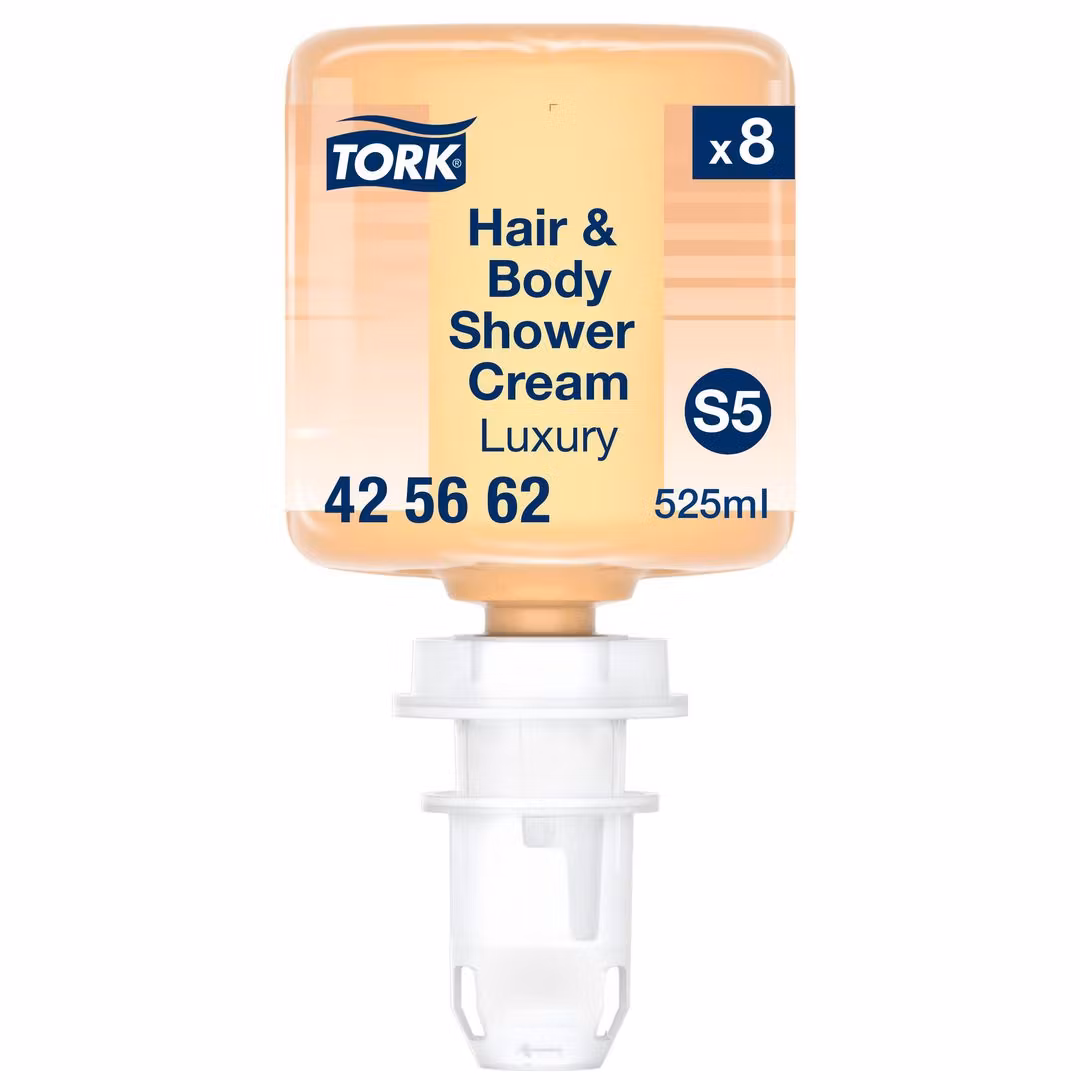 Duschtvål TORK S5 Hair&Body Mini 525ml 8/fp