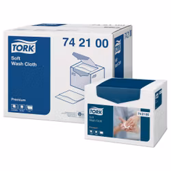 Tvättlapp TORK Pre 1-lag vit 1080/fp