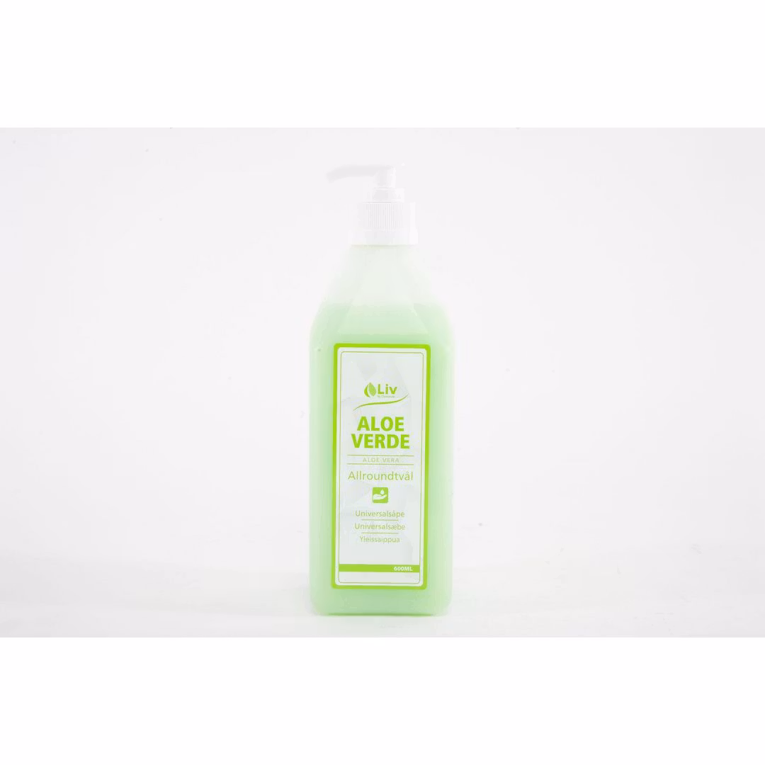 Tvål LIV Aloe Verde parfymerad 600ml