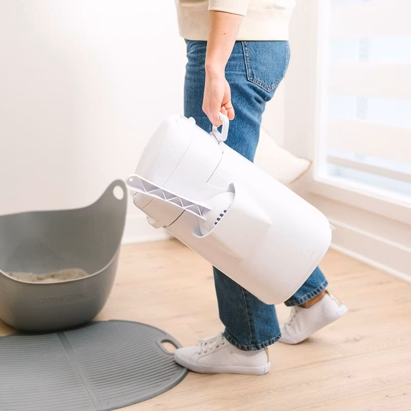 Litter Locker by Litter Genie® kattavfavfallshink med refill och spade